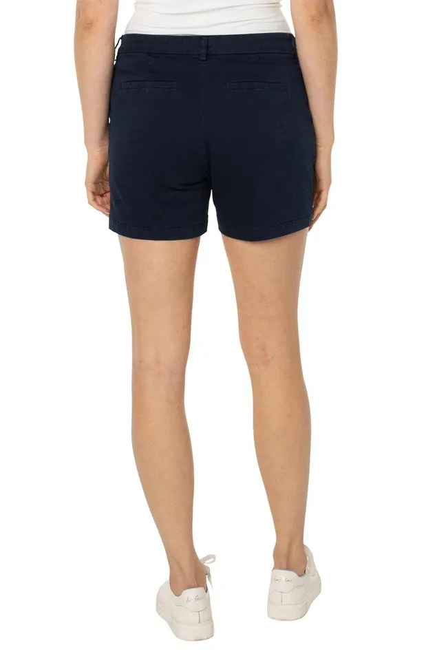 Liverpool Los Angeles KELSEY TROUSER SHORT Federal Navy Women SHORTS