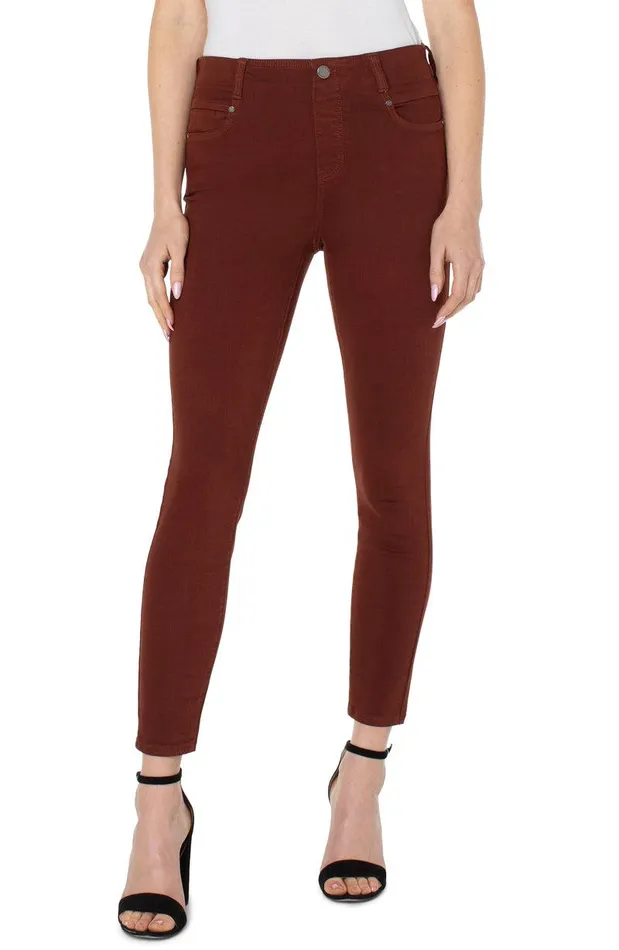 Liverpool Los Angeles THE GIA GLIDER ANKLE SKINNY Brunette Women SKINNY
