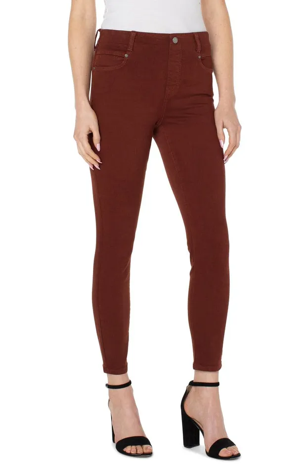 Liverpool Los Angeles THE GIA GLIDER ANKLE SKINNY Brunette Women SKINNY
