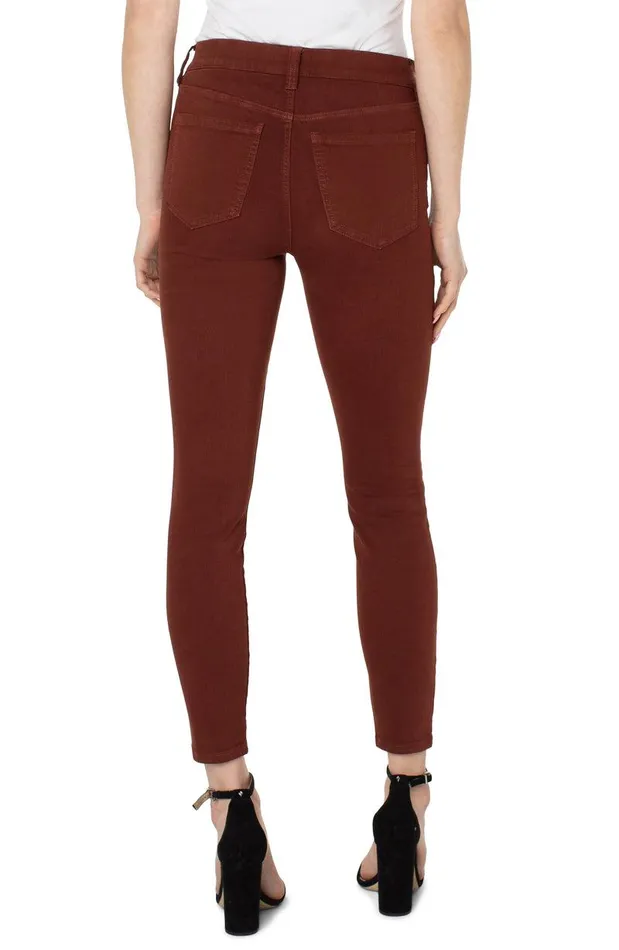 Liverpool Los Angeles THE GIA GLIDER ANKLE SKINNY Brunette Women SKINNY