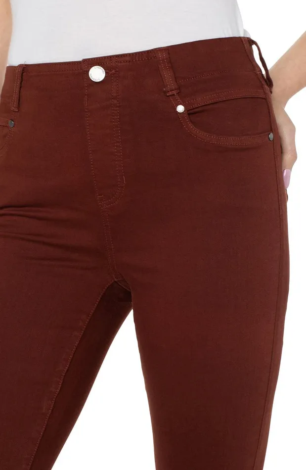 Liverpool Los Angeles THE GIA GLIDER ANKLE SKINNY Brunette Women SKINNY