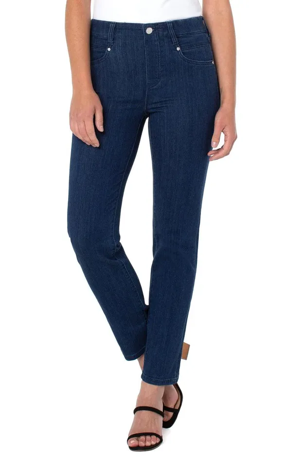 Liverpool Los Angeles THE GIA GLIDER SLIM HIGH PERFORMANCE DENIM ECO Observatory Women SLIM