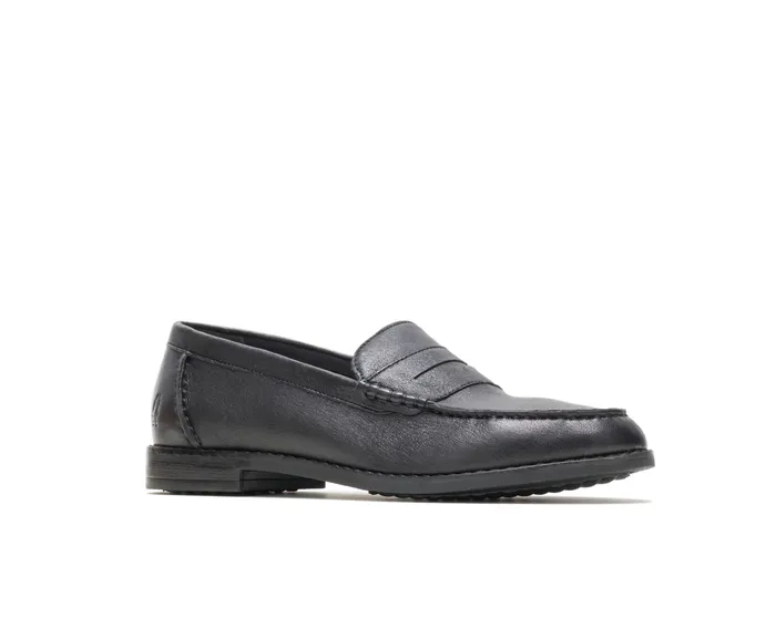 Loafers Wren Loafer Perfect Fit Black Leather Hush Puppies Women Loafers Wren Loafer Perfect Fit Black Leather Hush Puppies Women