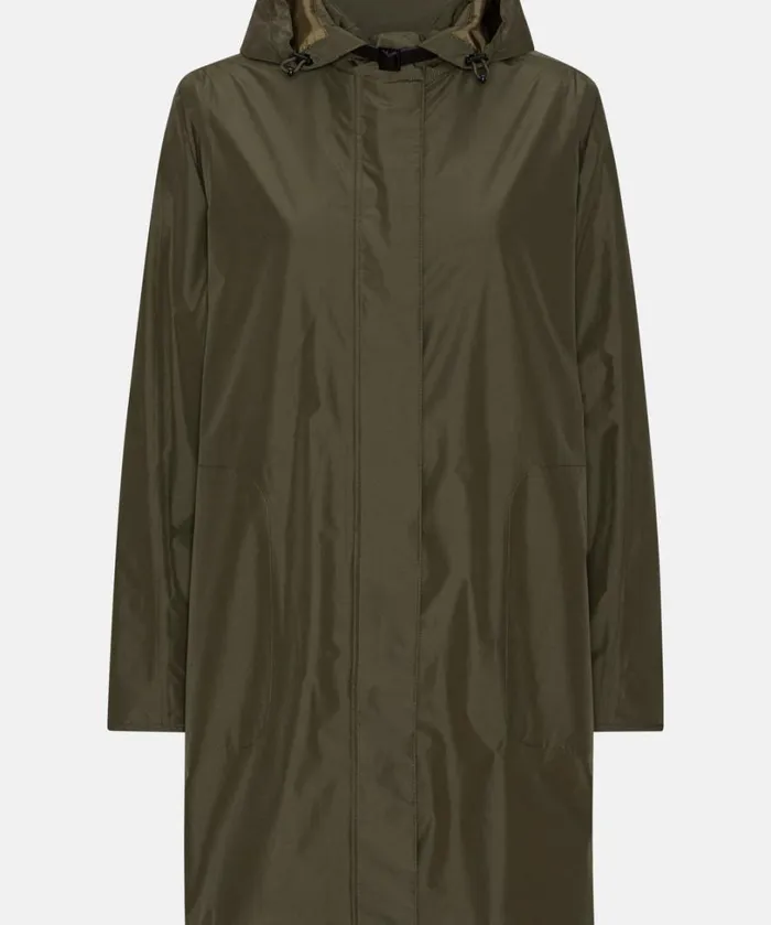Long Raincoat 8211 Army Rainwear Ilse Jacobsen Raincoats