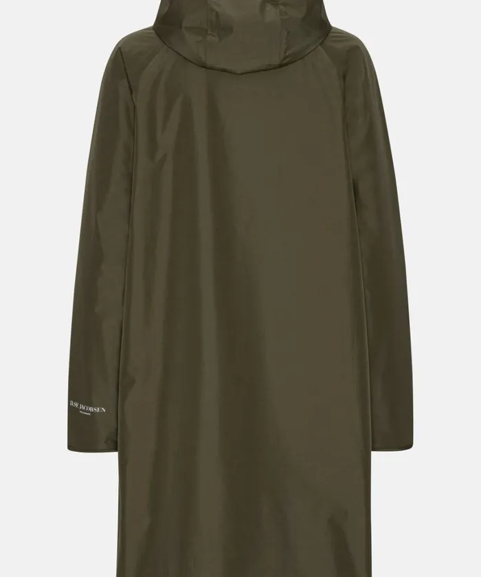 Long Raincoat 8211 Army Rainwear Ilse Jacobsen Raincoats