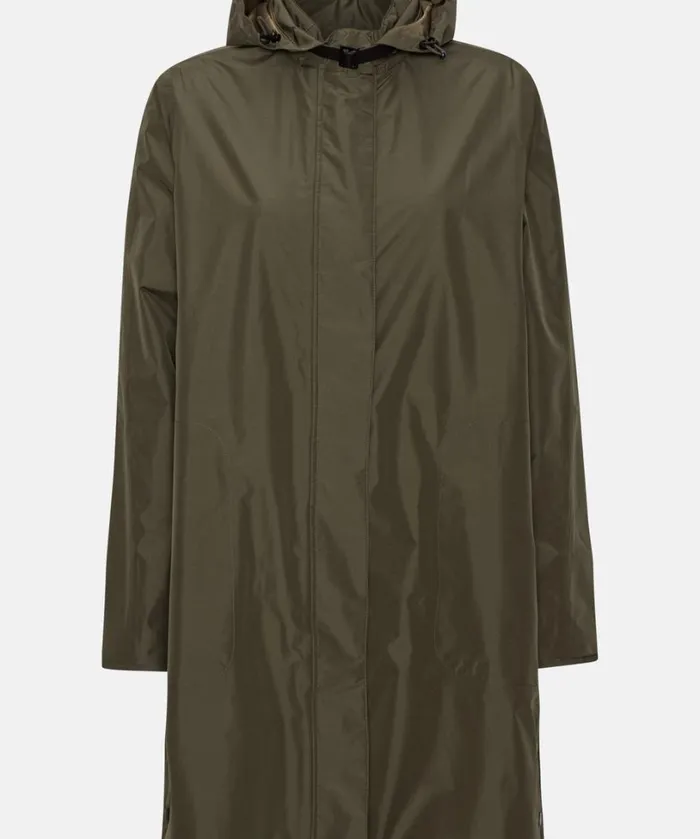 Long Raincoat 8211 Army Rainwear Ilse Jacobsen Raincoats