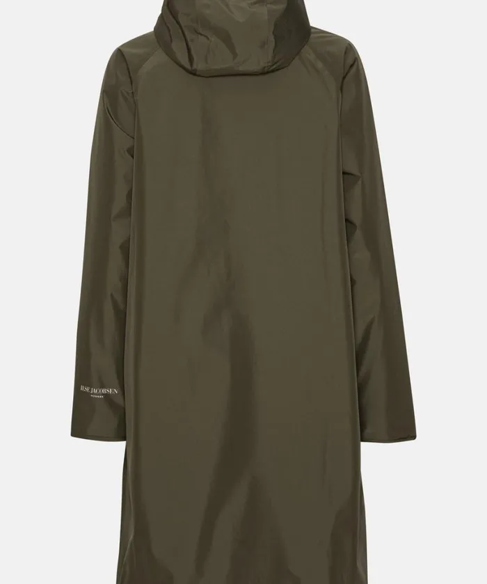 Long Raincoat 8211 Army Rainwear Ilse Jacobsen Raincoats