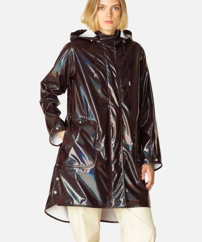 Long Raincoat 8211 Ganache Rainwear Ilse Jacobsen Raincoats