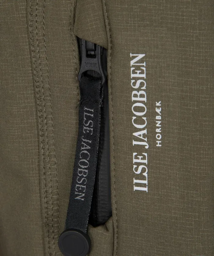Long Soft Shell Raincoat 8211 Army Rainwear Ilse Jacobsen Raincoats