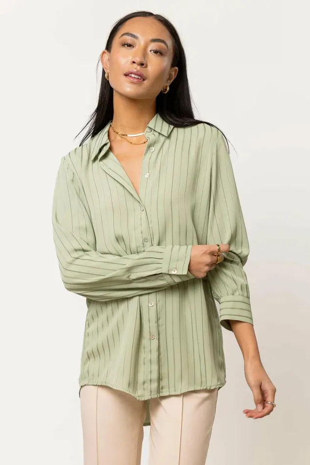 Loren Button Up In Teal 8211 FINAL SALE Teal Women Bohme Tops
