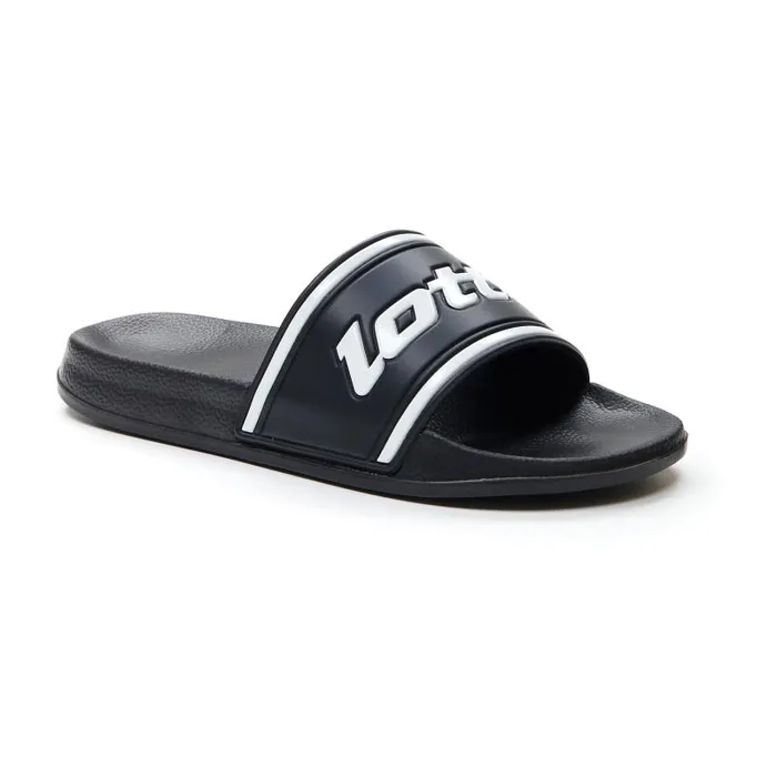 Lotto Sport FlipFlops And Slippers Man MIDWAY IV SLIDE All Blackall White Lotto Sport FlipFlops And Slippers Man MIDWAY IV SLIDE All Blackall White