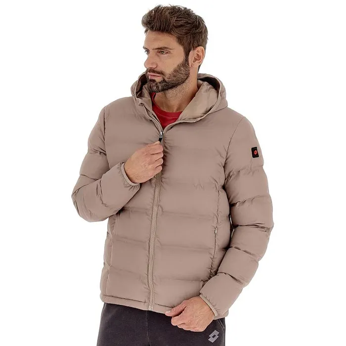 Lotto Sport Jackets Man BOMBER WENGEN Stucco Brown