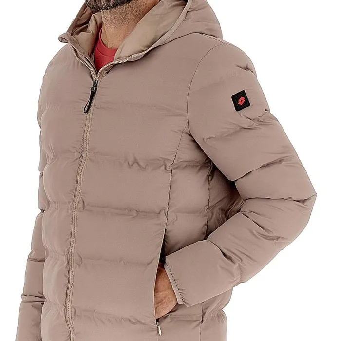 Lotto Sport Jackets Man BOMBER WENGEN Stucco Brown