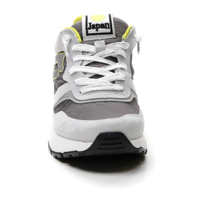 Lotto Sport Leggenda Man TOKYO GINZA CRACK Cool Gray 10umushroom Grayacacia Green