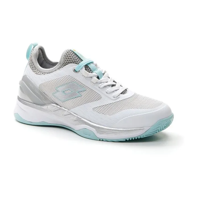 Lotto Sport Shoes ManWoman MIRAGE 200 CLY W All Whitesilver Metal 2blue Paradise Lotto Sport Shoes ManWoman MIRAGE 200 CLY W All Whitesilver Metal 2blue Paradise