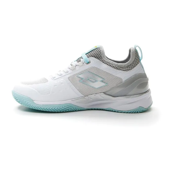 Lotto Sport Shoes ManWoman MIRAGE 200 CLY W All Whitesilver Metal 2blue Paradise Lotto Sport Shoes ManWoman MIRAGE 200 CLY W All Whitesilver Metal 2blue Paradise