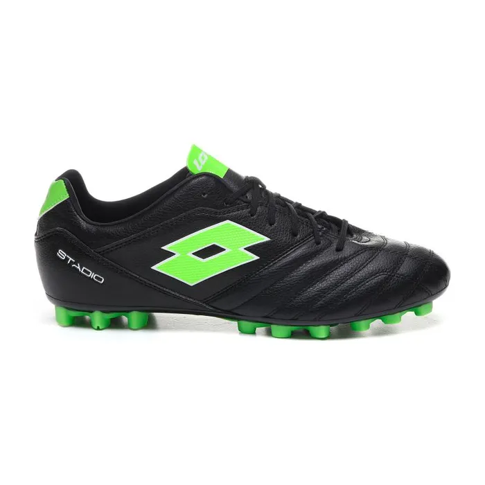 Lotto Sport Shoes ManWoman STADIO 300 II AGM All Blackspring Green