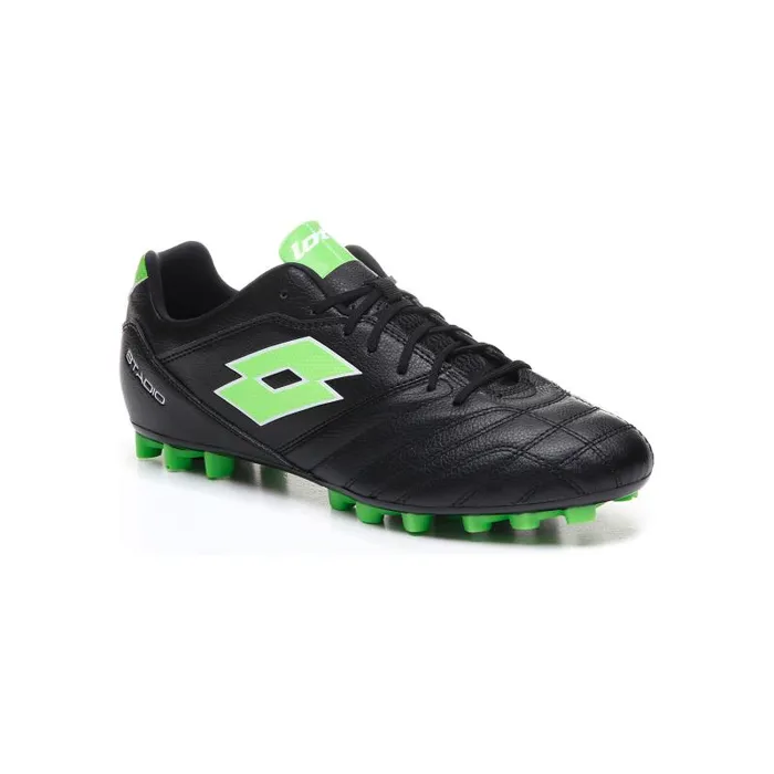 Lotto Sport Shoes ManWoman STADIO 300 II AGM All Blackspring Green Lotto Sport Shoes ManWoman STADIO 300 II AGM All Blackspring Green