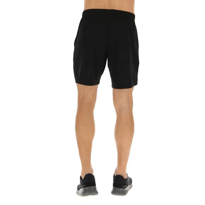 Lotto Sport Shorts and Bermuda ManWoman MSP SHORT7 All Black Lotto Sport Shorts and Bermuda ManWoman MSP SHORT7 All Black