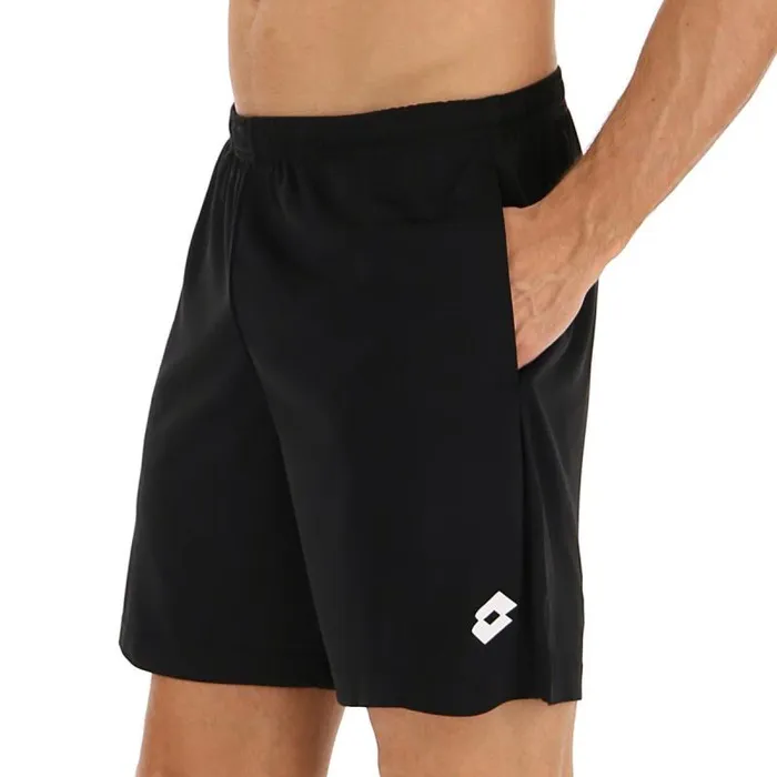 Lotto Sport Shorts and Bermuda ManWoman MSP SHORT7 All Black Lotto Sport Shorts and Bermuda ManWoman MSP SHORT7 All Black