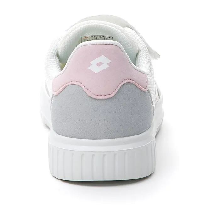 Lotto Sport Sneakers Kids VENUS 1 AMF CL S Whitelight Lilacmushroom Gray
