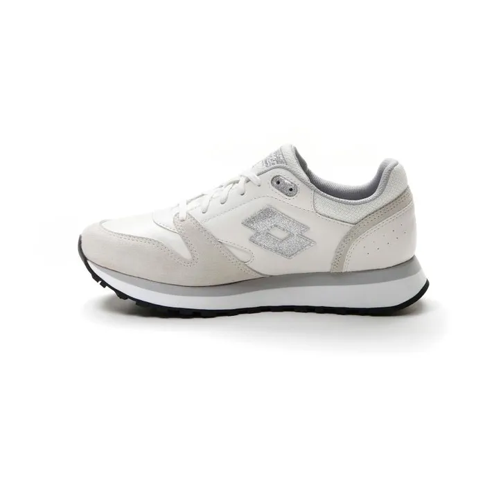 Lotto Sport Sneakers Woman TRAINER WEDGE III W Whitesilver Metal 2 Lotto Sport Sneakers Woman TRAINER WEDGE III W Whitesilver Metal 2