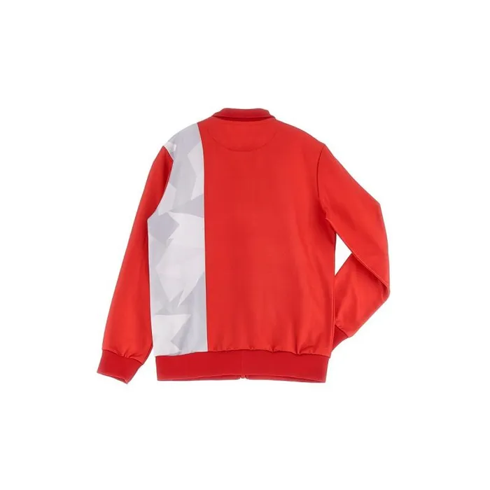 Lotto Sport Soccer Kids MONZA 23 PRE GARA SWEAT FZ JR Flame Red Lotto Sport Soccer Kids MONZA 23 PRE GARA SWEAT FZ JR Flame Red