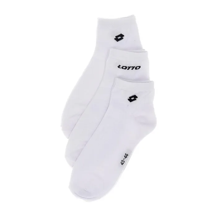 Lotto Sport Socks And Wristbands ManWoman SOCK ANKLE II 8211 PK3PRS Brilliant White