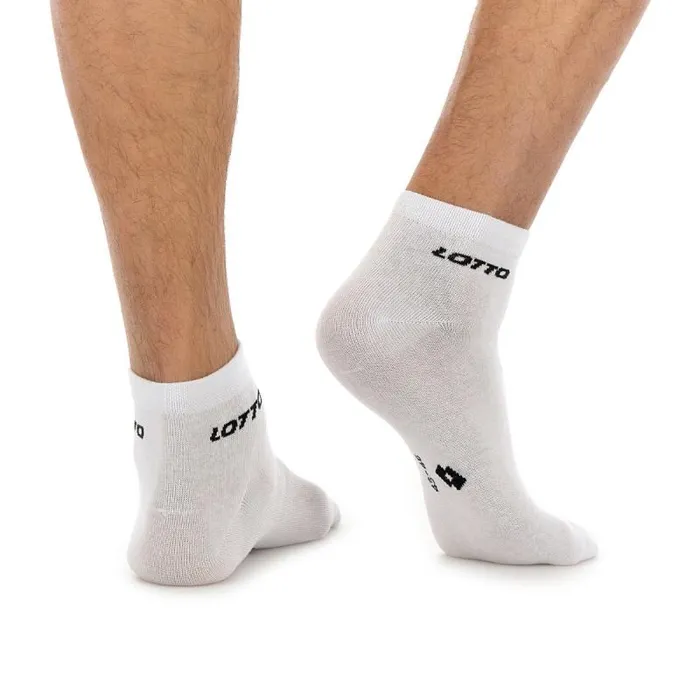 Lotto Sport Socks And Wristbands ManWoman SOCK ANKLE II 8211 PK3PRS Brilliant White