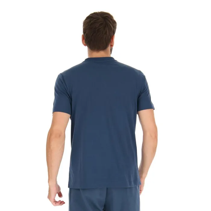 Lotto Sport TShirts Man ATHLETICA PLUS II TEE 1 Deep Hydroblue Coral
