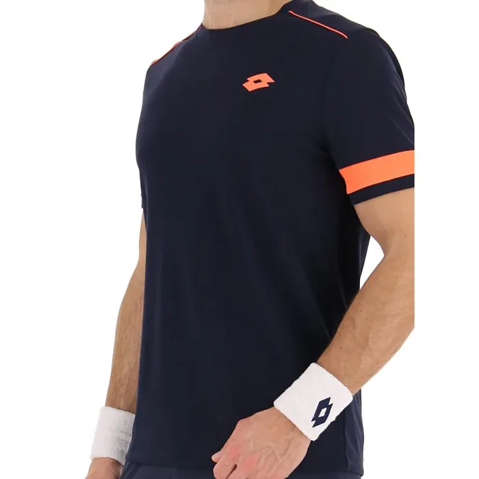 Lotto Sport TShirts ManWoman SUPERRAPIDA V TEE Navy Blue