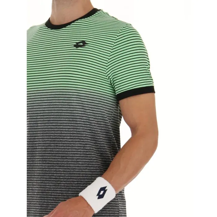 Lotto Sport Tennis Man TOP TEN II TEE SML Spring Bouquetall Black Lotto Sport Tennis Man TOP TEN II TEE SML Spring Bouquetall Black