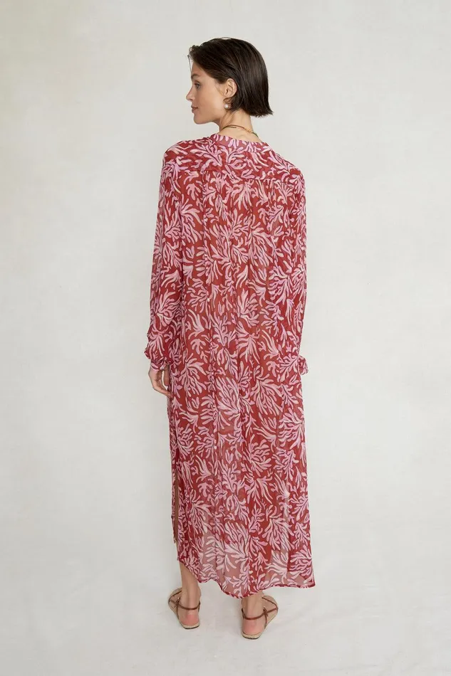 Louisa Dress Red Ochre Women Chan Luu Dresses
