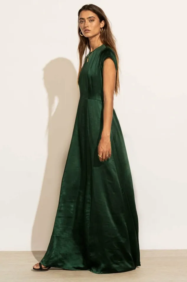 Lucille Maxi Dress In Emerald 8211 FINAL SALE Emerald Women Bohme Dresses