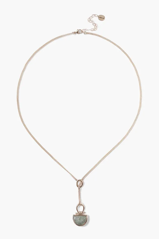 Luna Drop Necklace Aquamarine Women Chan Luu Necklaces