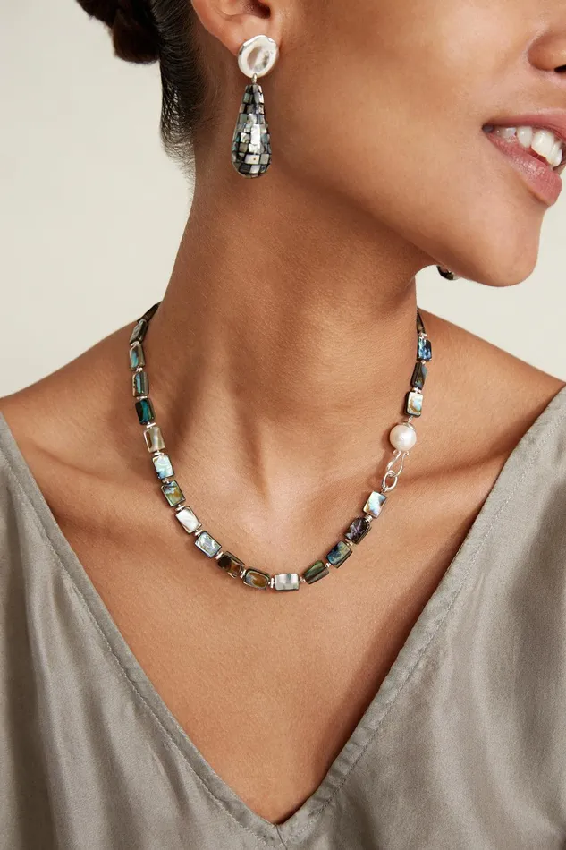 Luz Necklace Abalone Women Chan Luu Necklaces
