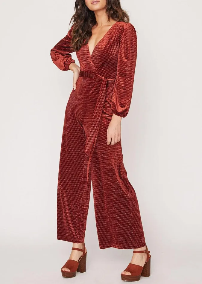 Macarons In Marseille Jumpsuit Auburn Women Lost Wander Romper And Jumpsuits