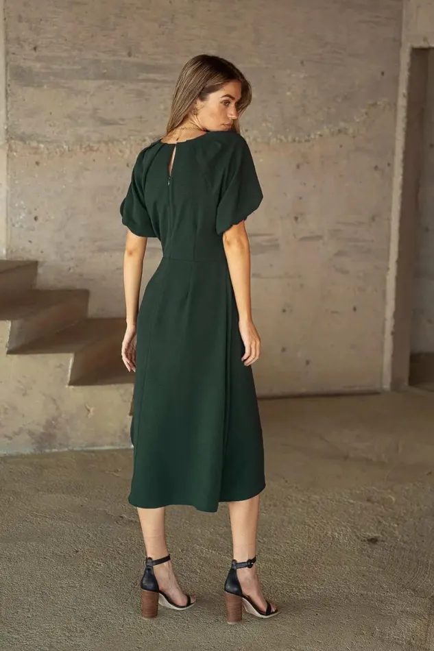 Maeve Midi Dress In Emerald Emerald Women Bohme Dresses