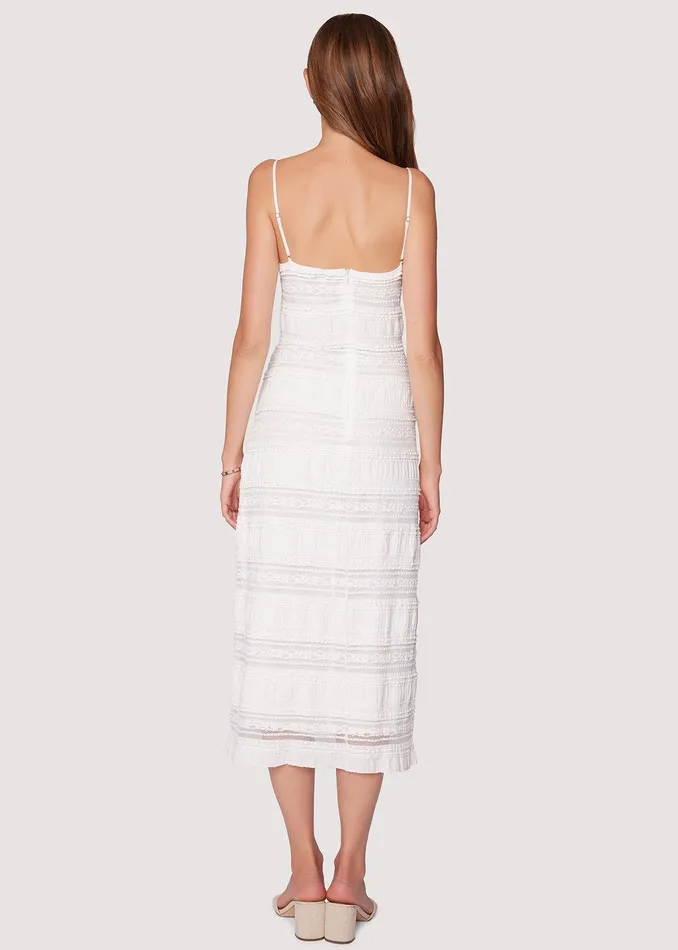 Magnolia Dreams Midi Dress Offwhite Women Lost Wander Dresses