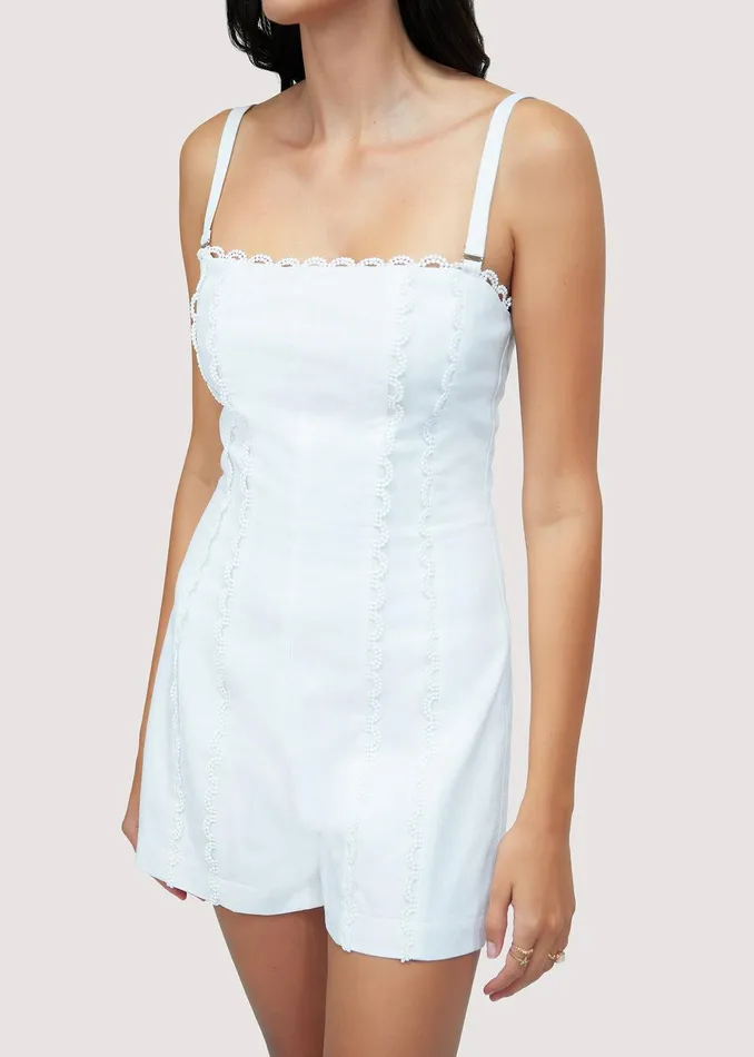 Majorca Breeze Romper Offwhite Women Lost Wander Romper And Jumpsuits