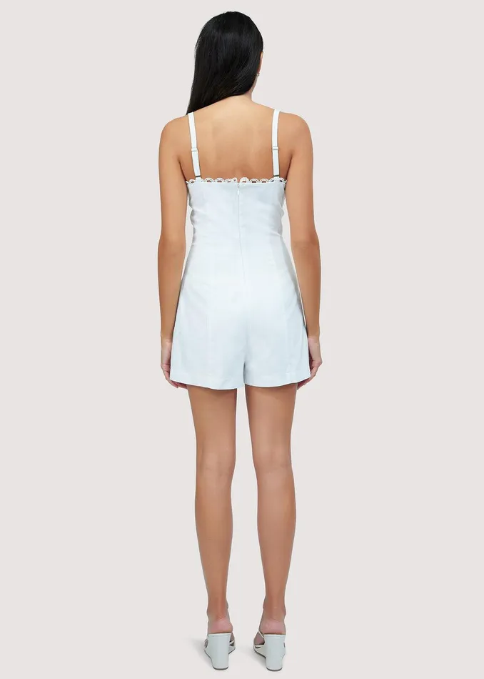 Majorca Breeze Romper Offwhite Women Lost Wander Romper And Jumpsuits