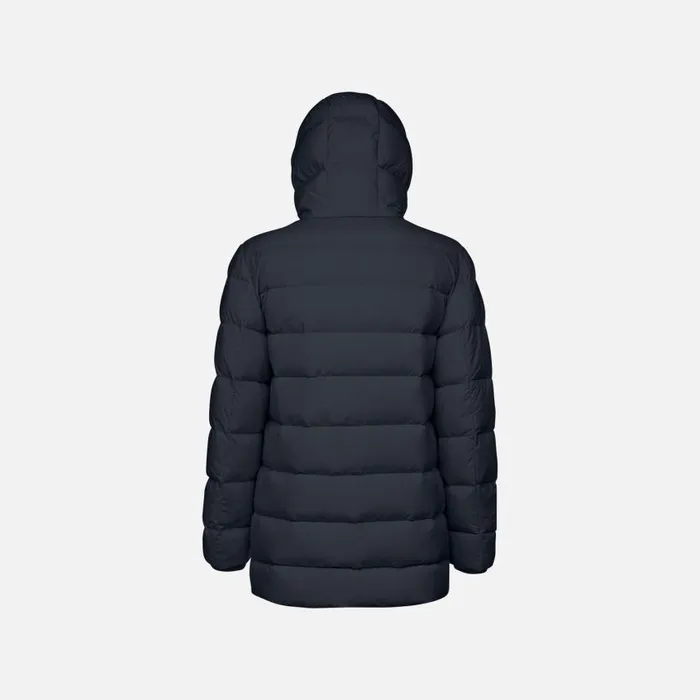 Man Geox Down Jackets ELVER MAN Sky Captain Long Parka Sky Captain