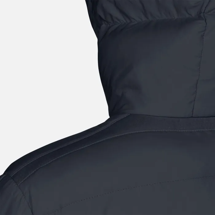 Man Geox Down Jackets ELVER MAN Sky Captain Long Parka Sky Captain