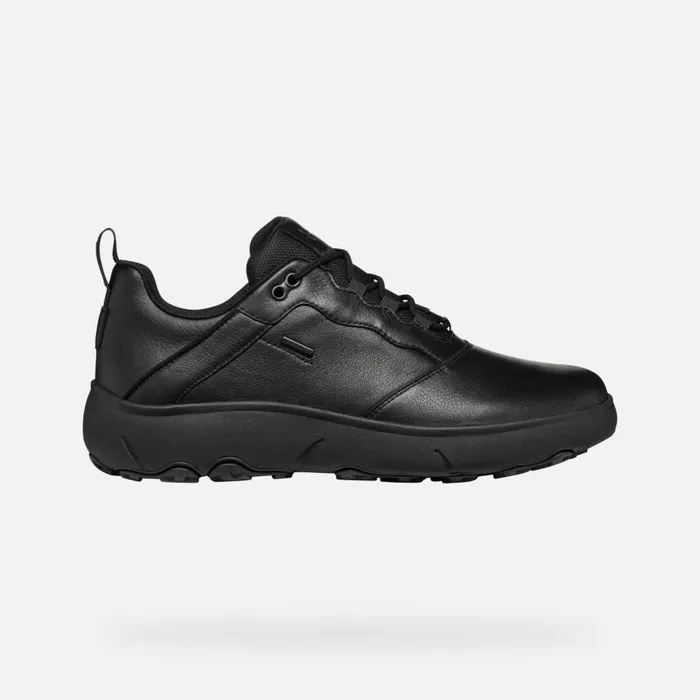 Man Geox Sneakers NEBULA GRIP ABX MAN Black Low Top Sneakers Black