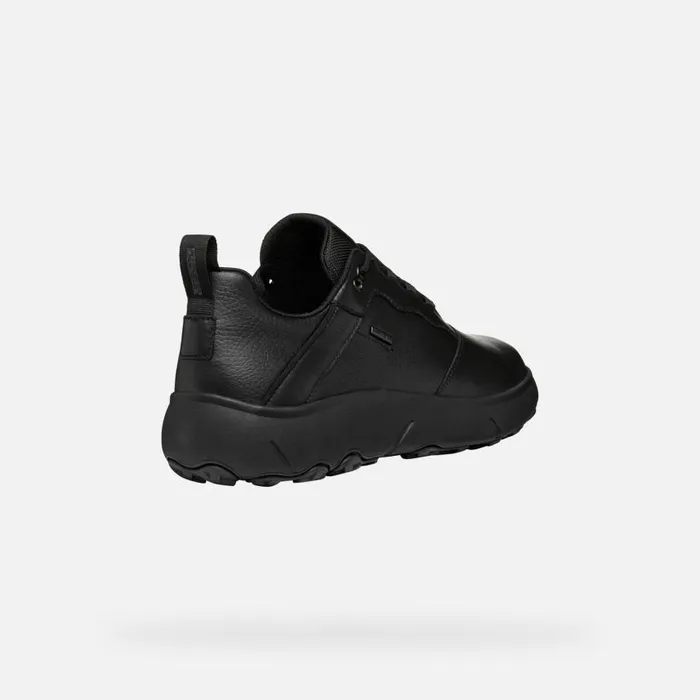 Man Geox Sneakers NEBULA GRIP ABX MAN Black Low Top Sneakers Black