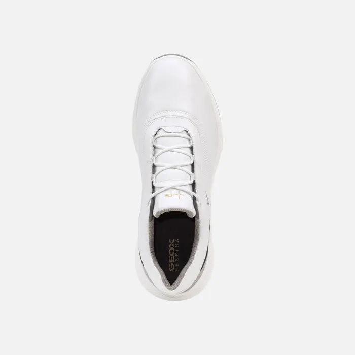 Man Geox Sneakers PG1X ABX MAN WhiteLight Grey Waterproof Trainers Whitelight Grey