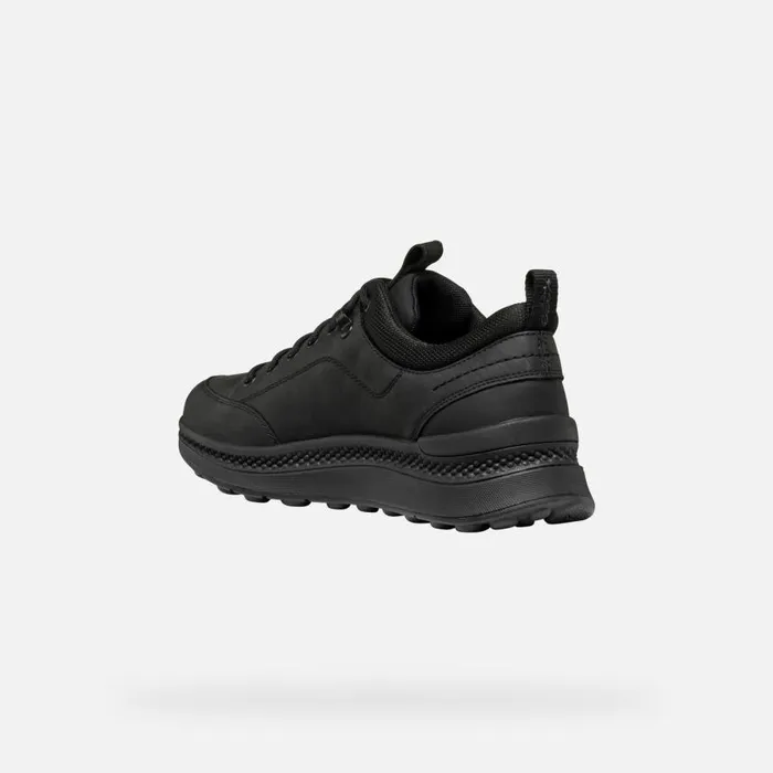 Man Geox Sneakers SPHERICA ACTIF X2 ABX MAN Black Low Top Sneakers Black