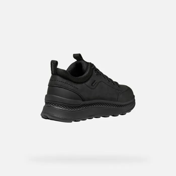 Man Geox Sneakers SPHERICA ACTIF X2 ABX MAN Black Low Top Sneakers Black
