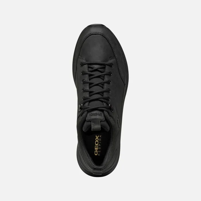 Man Geox Sneakers SPHERICA ACTIF X2 ABX MAN Black Low Top Sneakers Black