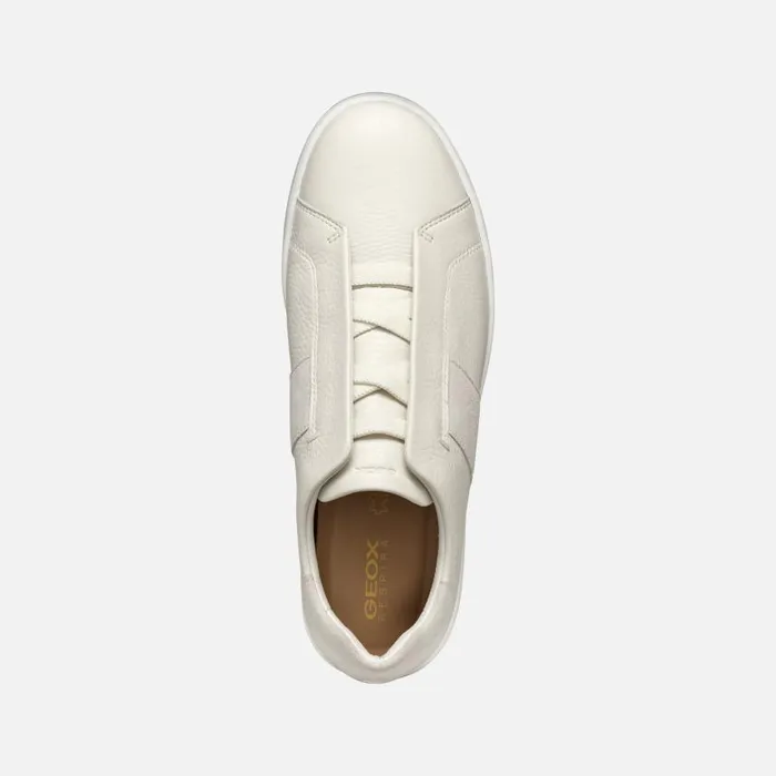 Man Geox Sneakers SPHERICA ECUB1 MAN White Low Top Sneakers White
